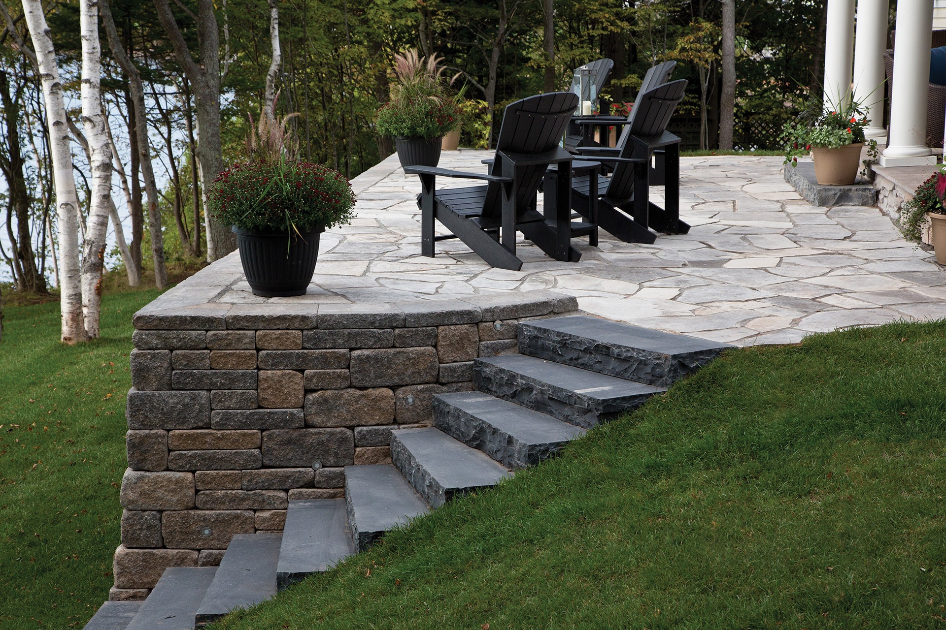 Random Flagstone Shaw Brick